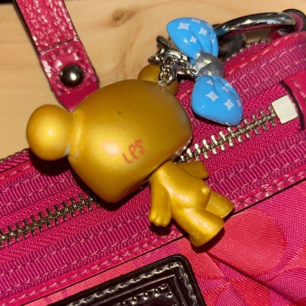 Littlest Pet Shop G2 Golden Bear Keychain – Custom Bag Charm